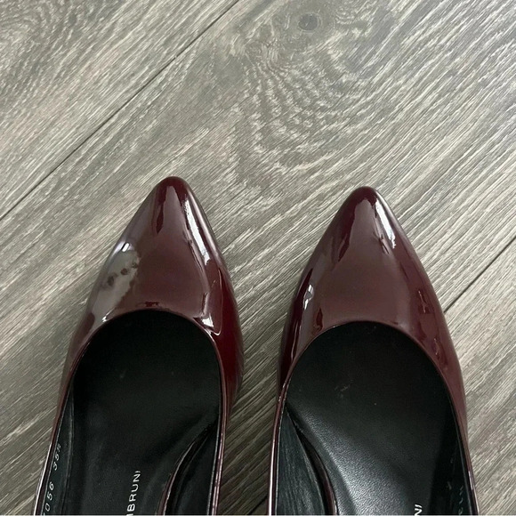 AGL burgundy pumps for women - Picture 2 of 9